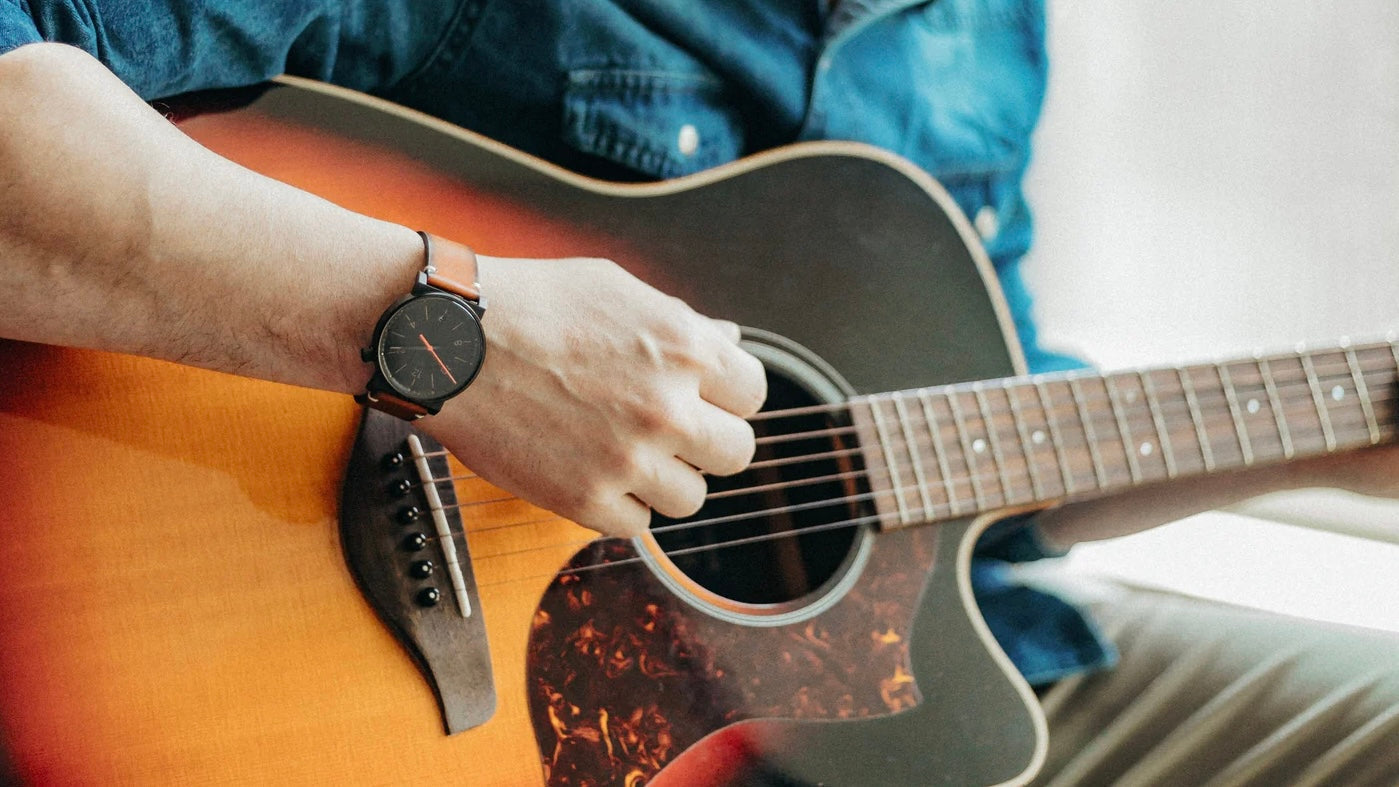 GUITAR STRING WEDDING BANDS FOR MEN