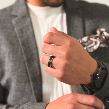 Rose Gold His and Hers Wedding Bands The Royal Couple