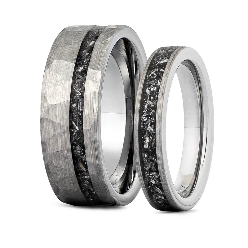 The Anakin & Leia couple’s tungsten rings