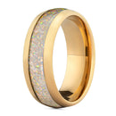 gold opal men’s ring