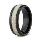 The Beast 2.0 men’s white opal ring