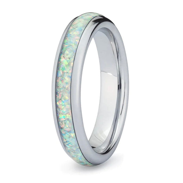 Opal Women’s Wedding Band | Madera Bands