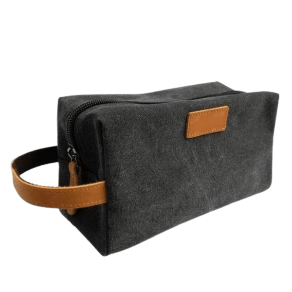 The Essentials Bag- Men's Leather Toiletry Travel Bag | Madera Bands
