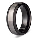 The GQ-Men's Black Wedding Bands | Madera Bands