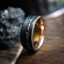 The Jack- Tungsten Meteorite Men's Wedding Ring | Madera Bands