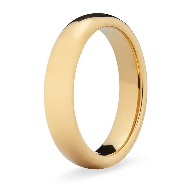 The Leia- Meteorite Tungsten Women’s Wedding Ring | Madera Bands