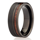 Tungsten & Wood Men's Wedding Ring | Madera Bands