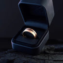 Meteorite Men's Wedding Rings |Tungsten Men's Wedding Rings | Rose Gold Men’s Wedding Rings | Madera Bands