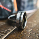 The Anakin- Meteorite Tungsten Men's Wedding Ring | Madera Bands