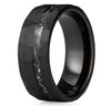 The Kent- Men's Tungsten & Meteorite Wedding Ring | Madera Bands