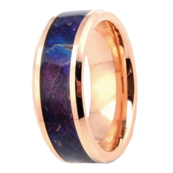 The Manhattan Prince- Tungsten & Wood Men's Wedding Ring | Madera Bands
