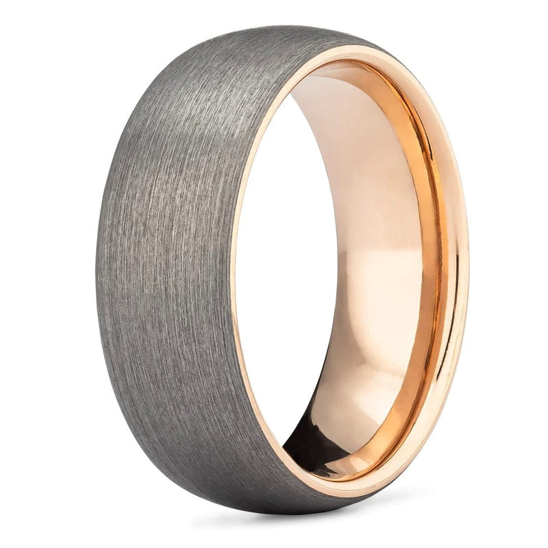 The Producer- Tungsten Men's Wedding Ring | Madera Bands